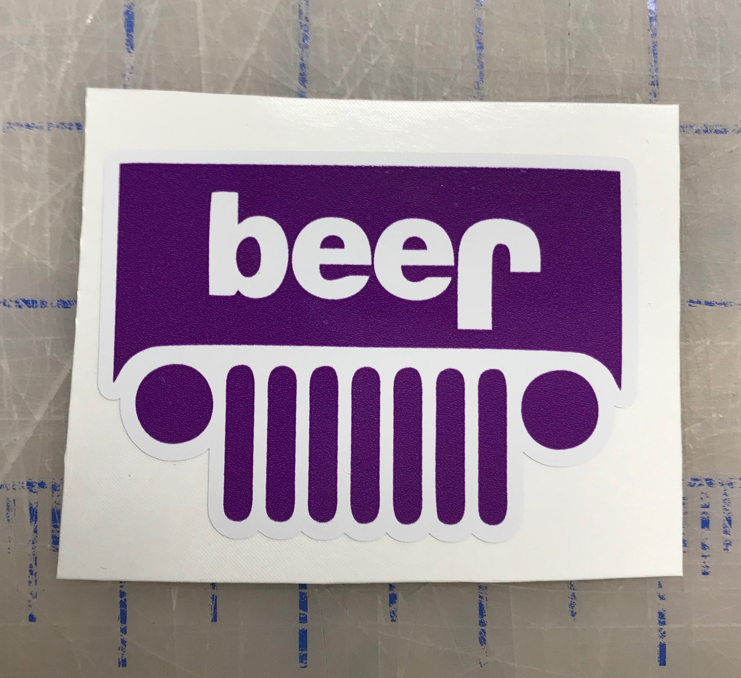 Jeep Beer Sticker