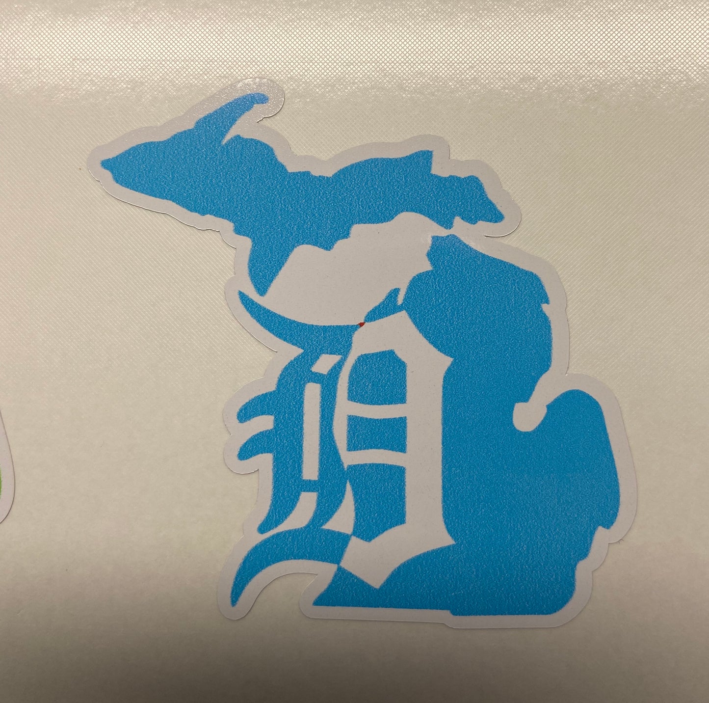 Old English D Michigan Sticker