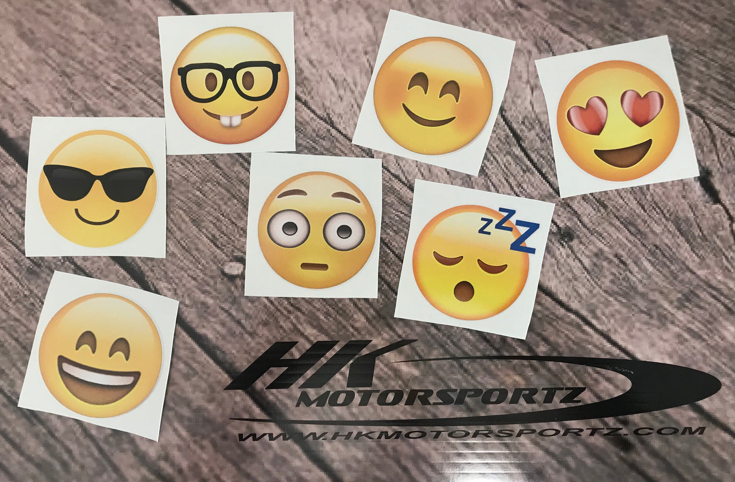 Emoji yellow aesthetic sticker pack