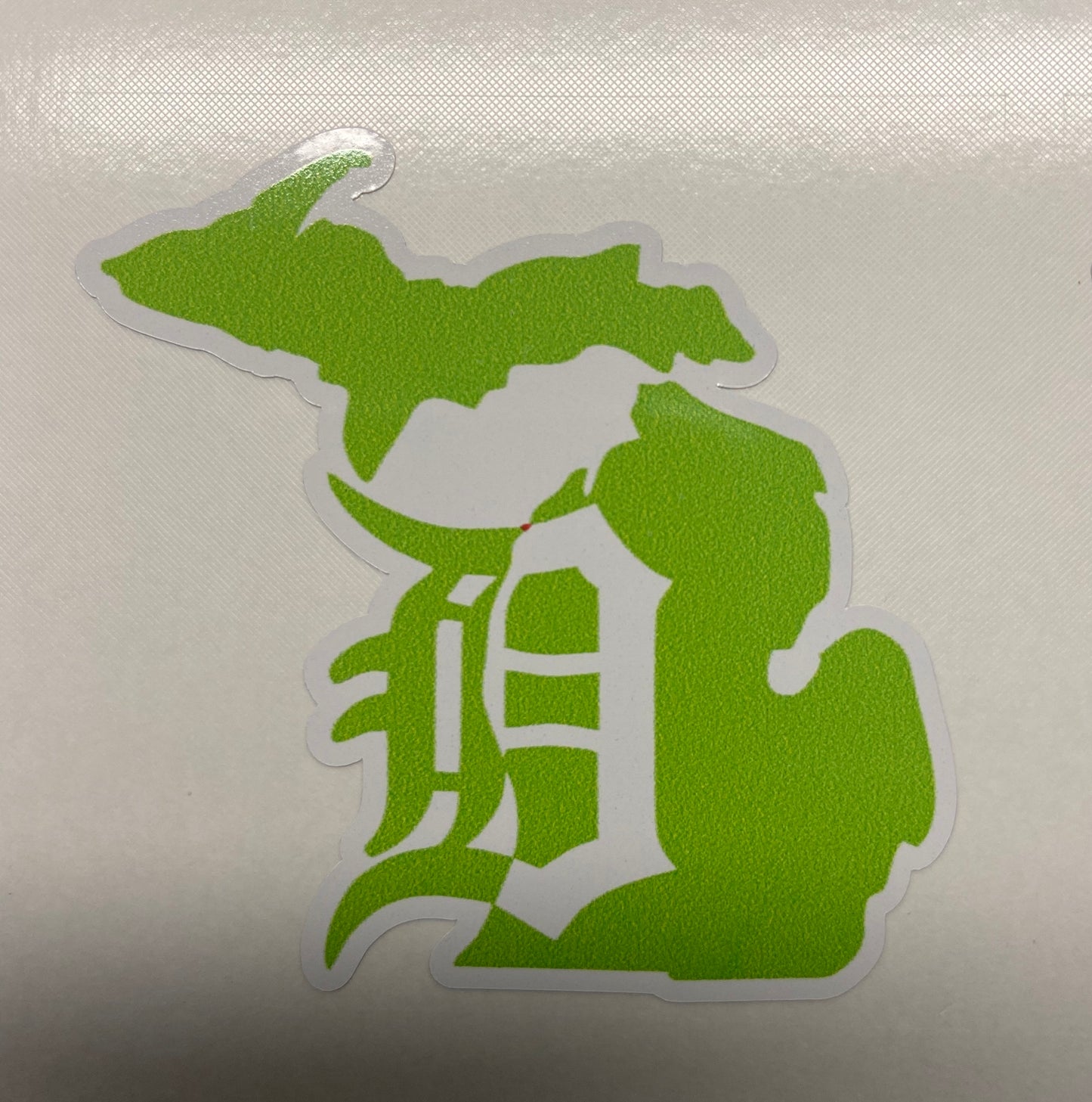 Old English D Michigan Sticker