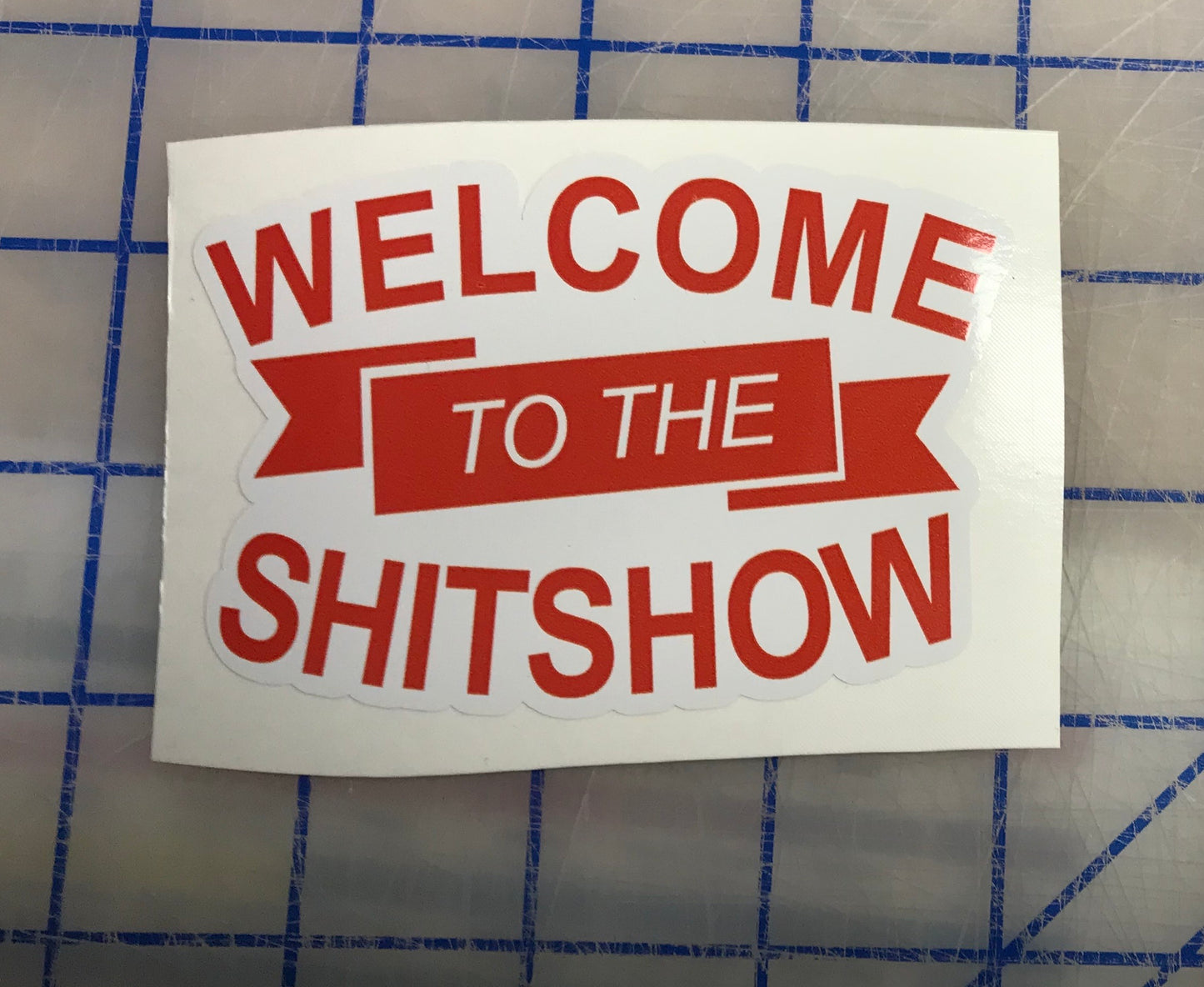 Welcome to the Shitshow sticker