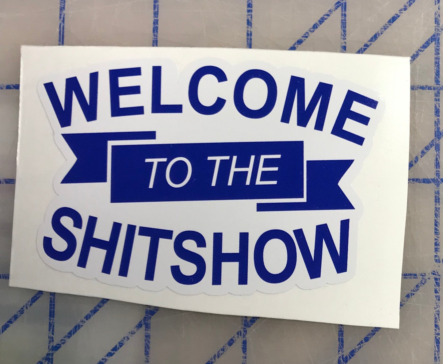 Welcome to the Shitshow sticker