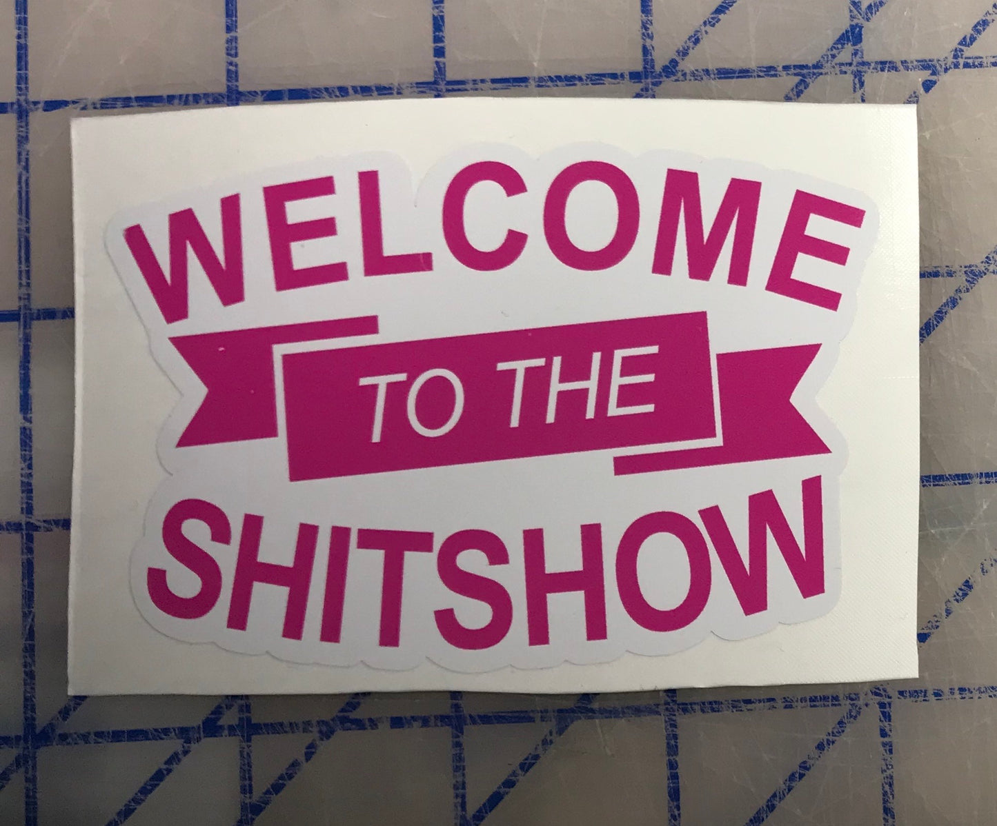 Welcome to the Shitshow sticker