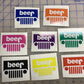 Jeep Beer Sticker